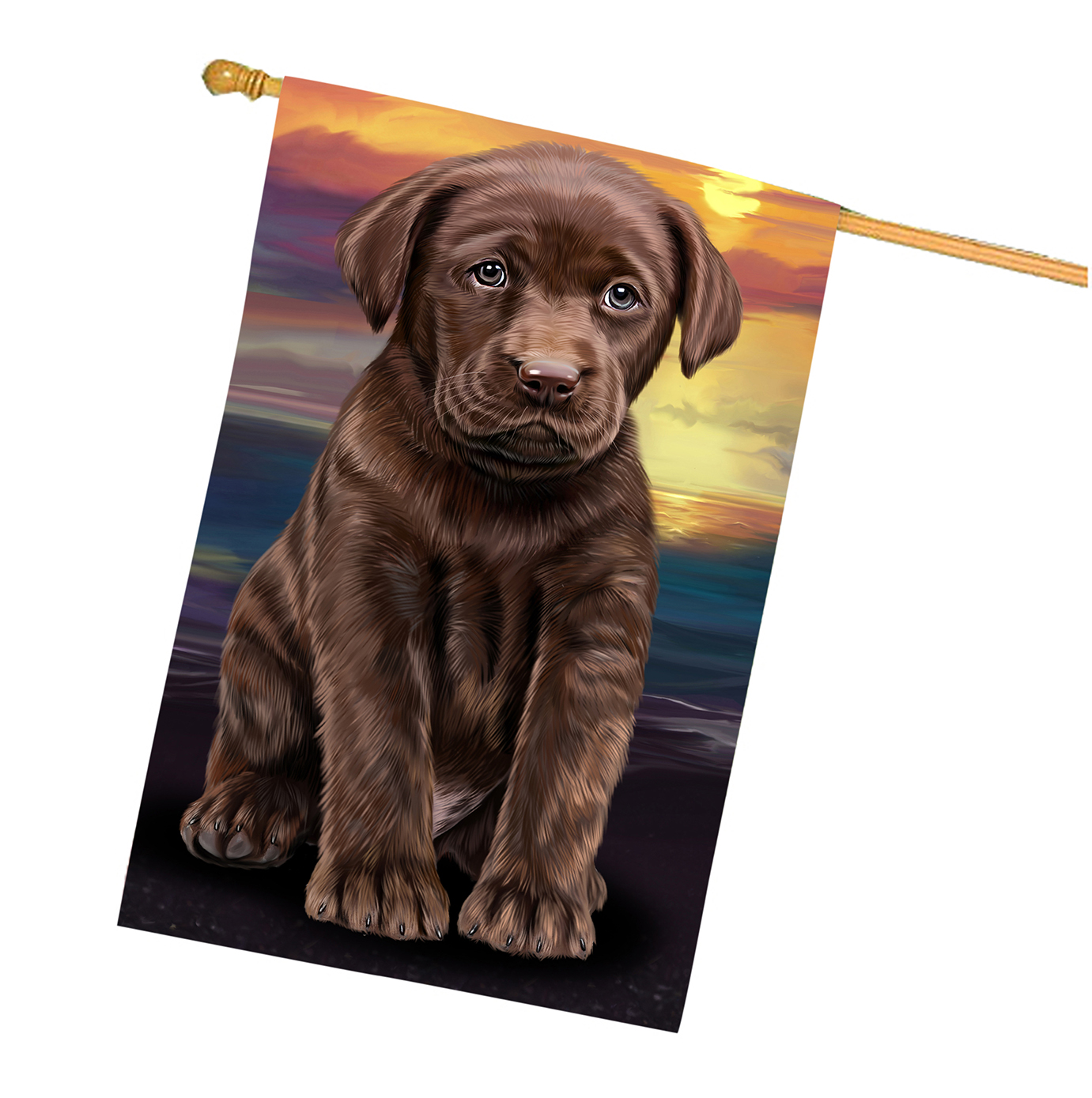 Labrador Dog House Flag Holiday Double Sided 28"x40" Many Designs NWT NEW - Picture 73 of 92