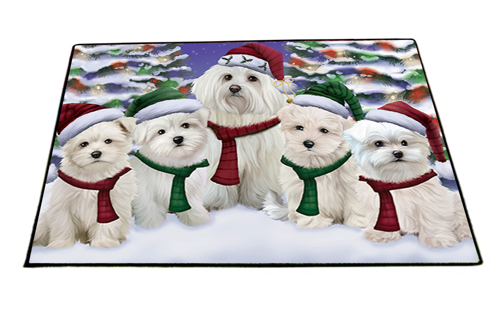 Maltese Dog Floor Mat Personalized Pet Door Mat Valentine Day NWT - Picture 12 of 45
