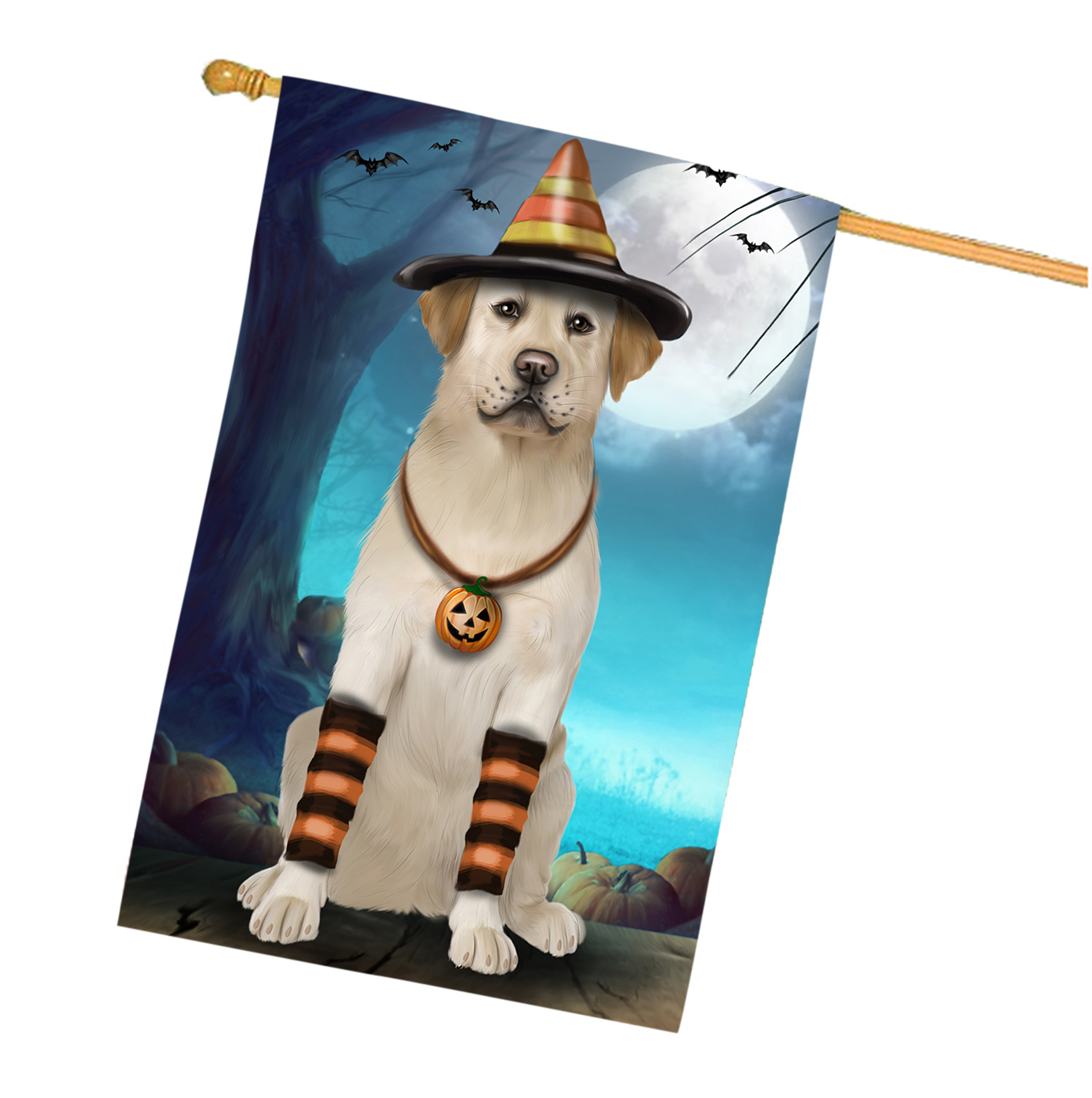 Labrador Dog House Flag Holiday Double Sided 28"x40" Many Designs NWT NEW - Picture 18 of 92
