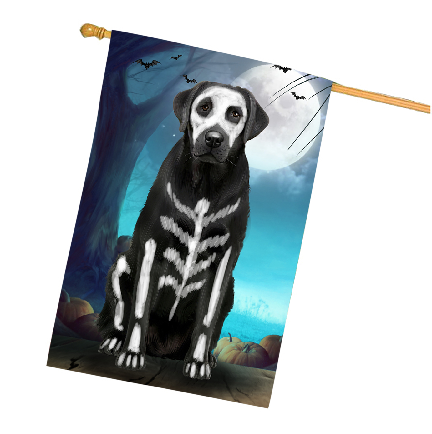 Labrador Dog House Flag Holiday Double Sided 28"x40" Many Designs NWT NEW - Picture 20 of 92