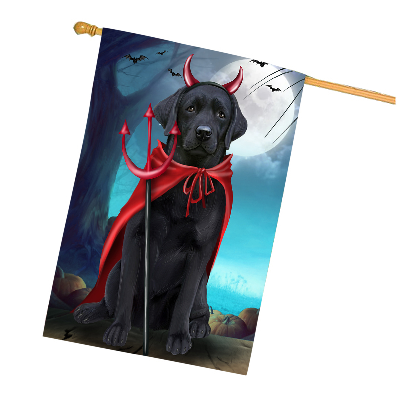 Labrador Dog House Flag Holiday Double Sided 28"x40" Many Designs NWT NEW - Picture 19 of 92